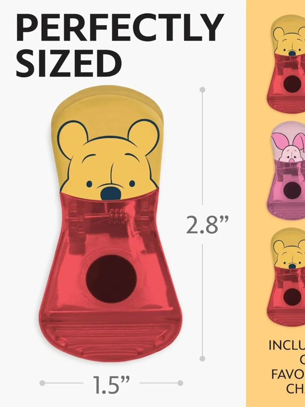 Winnie the Pooh & friends Magnet clips